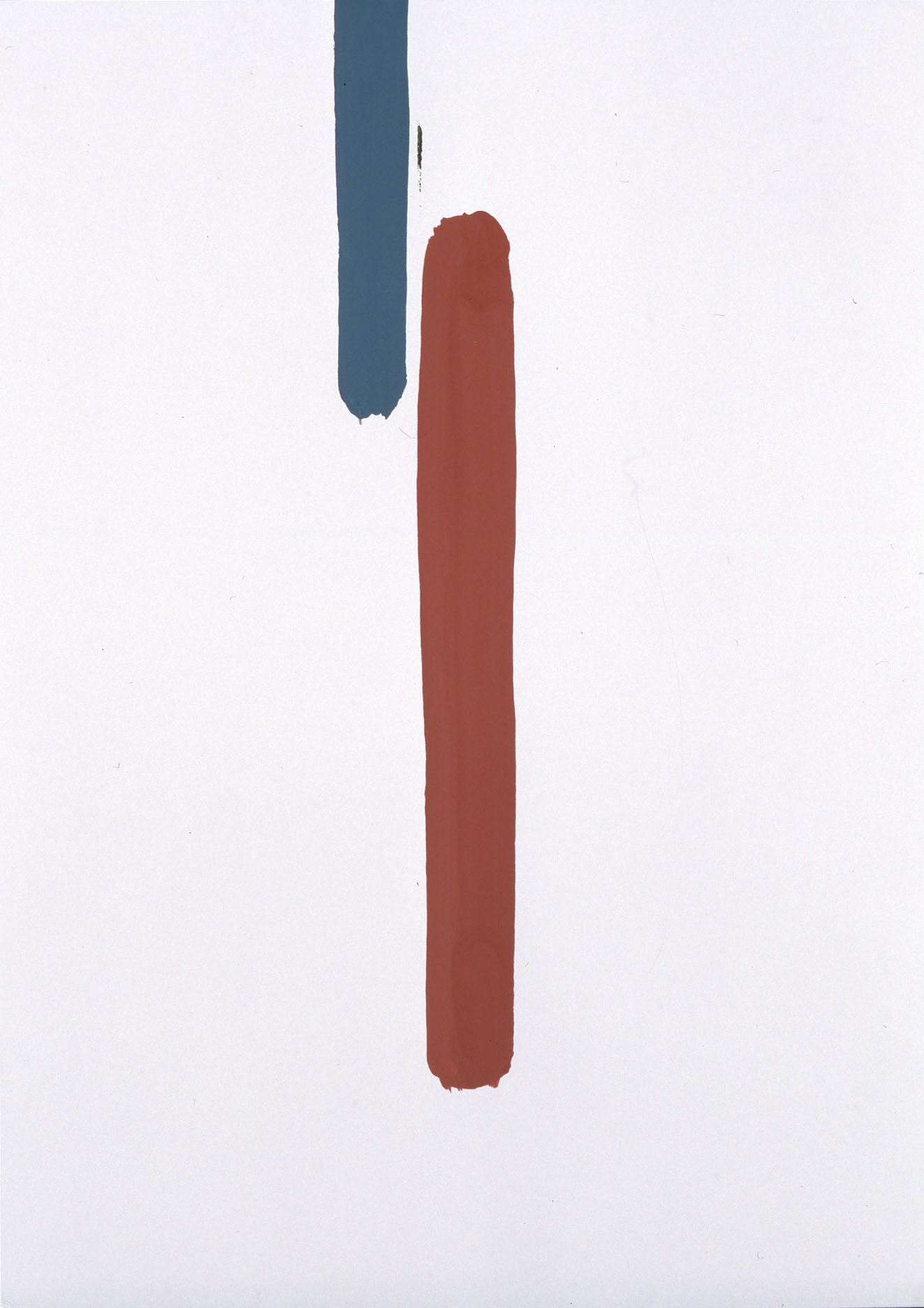 that appears-3 · Acrylic on paper · 54.5 x 38.5 cm · 2007 · that appears-3 · Acrylic on paper · 키시오 스가 · Kishio Suga · (출처 = 조현화랑) · (Source = Johyun Gallery)